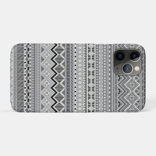 Coques Case-Mate iPhone Design motif gris pâle (Dos (Horizontal))