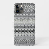 Coques Case-Mate iPhone Design motif gris pâle (Dos)