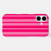 Coques Case-Mate iPhone Design Motif léger et rose chaud (Verso (horizontal))