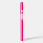 Coques Case-Mate iPhone Design Motif léger et rose chaud (Verso / Gauche)