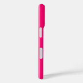 Coques Case-Mate iPhone Design Motif léger et rose chaud (Verso / Droite)