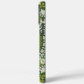 Coques Case-Mate iPhone Design Motif Mandala vert et blanc (Verso / Gauche)