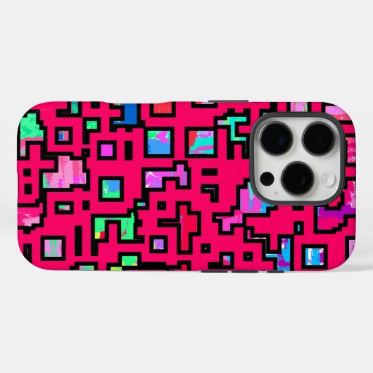 Coques Case-Mate iPhone Design Motif moderne (Verso (horizontal))