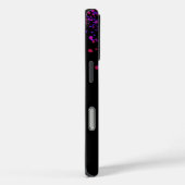 Coques Case-Mate iPhone Design Motif moderne sur noir (Verso / Droite)