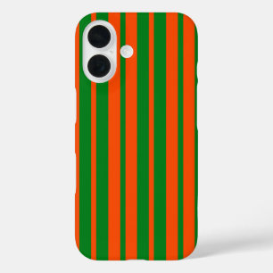 Coques iPhone 16 Design Motif Orange Green