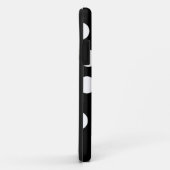 Coques Case-Mate iPhone Design noir et blanc. (Dos/Droite)