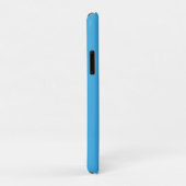Coques Case-Mate iPhone Design noir et bleu Angel (Dos/Droite)