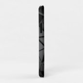 Coques Case-Mate iPhone Design noir gris   (Dos/Droite)