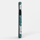 Coques Case-Mate iPhone Design oriental blanc (Dos/Droite)