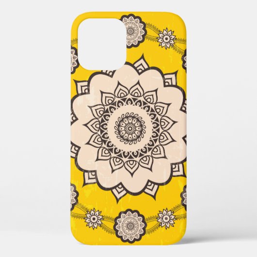 Coques Case-Mate iPhone Design ornemental Mandala, style ethnique (Verso)