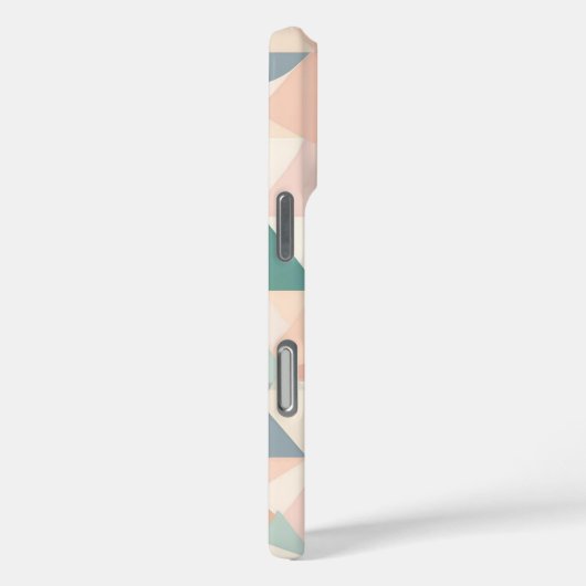 Coques Case-Mate iPhone 📱 "Design Pastel Géométrique" 🎨 🔷 (Verso / Droite)