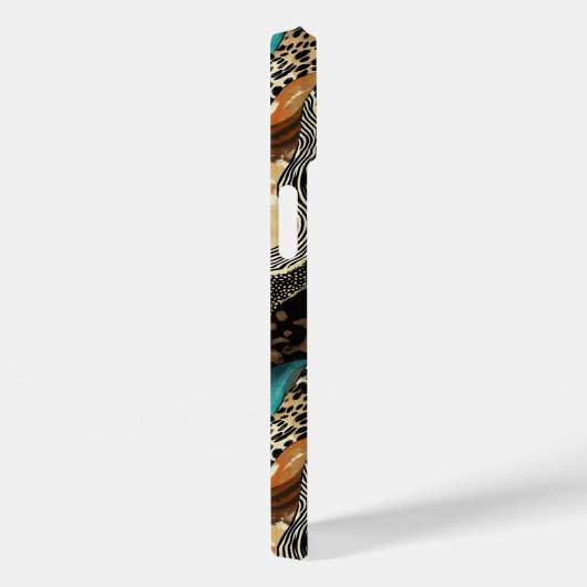 Coques Case-Mate iPhone Design Poster de animal élégant (Verso / Droite)