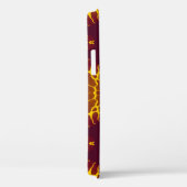 Coques Case-Mate iPhone Design rétro d'impression géométrique sans fil. Gé (Verso / Droite)