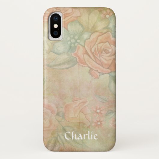 Coques Case-Mate iPhone Design rose (Dos)
