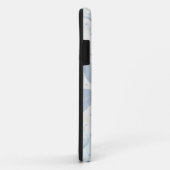 Coques Case-Mate iPhone Design Rose bleu (Dos/Droite)