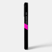 Coques Case-Mate iPhone Design tendance sur Arrière - plan noir (Verso / Gauche)