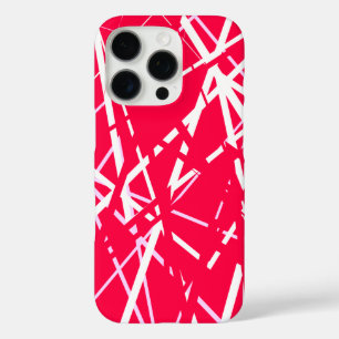 Coques iPhone 16 Pro Design tendance sur Arrière - plan rouge