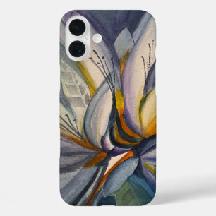 Coques iPhone 16 Plus design unique, couleurs audacieuses abstraites, fl