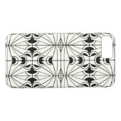 Coques Case-Mate iPhone Design unique en noir et blanc (Dos (Horizontal))