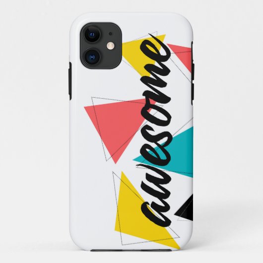Coques Case-Mate iPhone Design urbain moderne, gai et tendance de "Awesome (Dos)