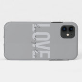 Coques Case-Mate iPhone Design urbain, simple et moderne de Love Los Angel (Dos (Horizontal))