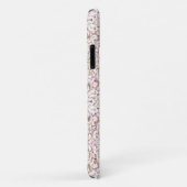 Coques Case-Mate iPhone Design vintage rose pâle (Dos/Droite)