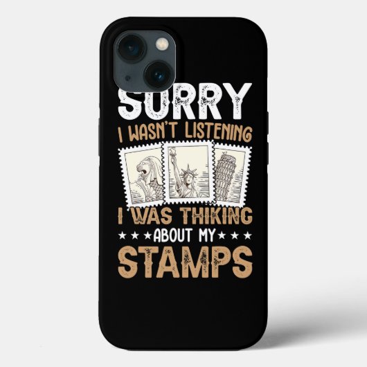 Coques Case-Mate iPhone Désolé D'Avoir Écouté Drôle Timbre Collecter Phi (Verso)