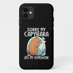 Case-Mate iPhone Case Désolé, Mon Capybara A Mangé Mes Devoirs Drôle