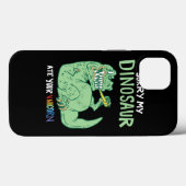 Coques Case-Mate iPhone Désolé Mon Dinosaur A Mangé Votre Unicorne (Verso (horizontal))