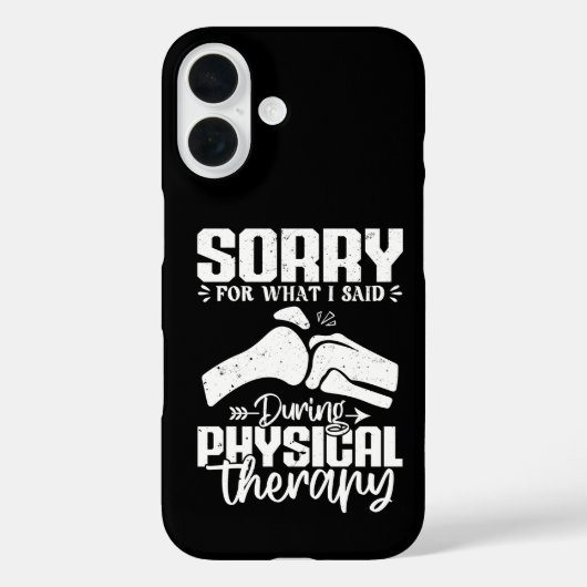 Coques Case-Mate iPhone Désolé pour ce que j'ai dit Récupération de kinési (Verso)