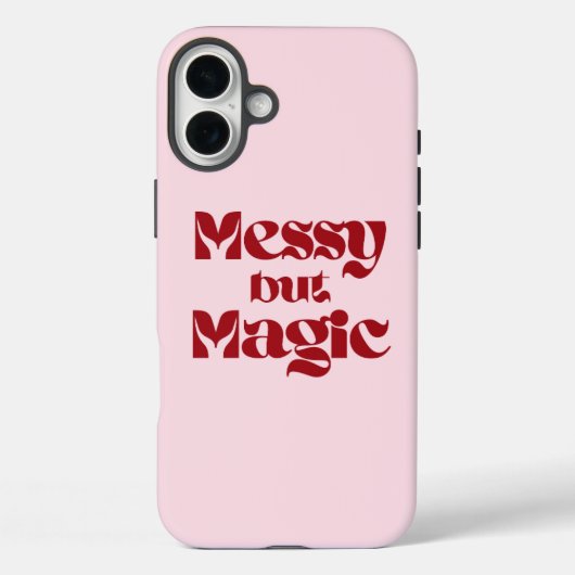 Coques Case-Mate iPhone désordonné mais magique (Verso)