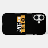Coques Case-Mate iPhone Désormais c'est Dr diplômé de doctorat PhD (Verso (horizontal))