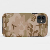 Coques Case-Mate iPhone Dessert Camo - Camouflage Marron (Dos (Horizontal))