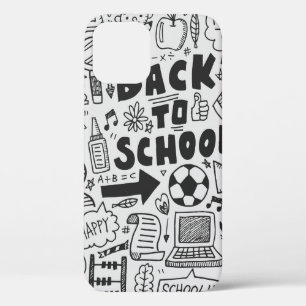 Case-Mate iPhone Case dessin à la main élément école doodé