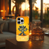 Coques Case-Mate iPhone Dessin animé de cow-boy cactus rétro