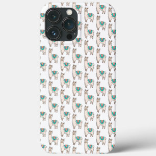 Case-Mate iPhone Case dessin animé de llama alpaga souriant