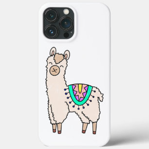 Case-Mate iPhone Case dessin animé de llama alpaga souriant