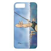 Coques Case-Mate iPhone Dessin animé de pêche jour étrange (Dos)