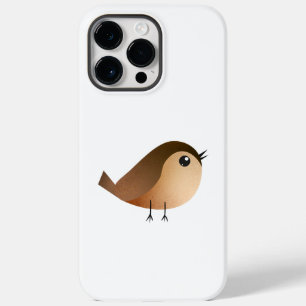 Coque Pour Pour iPhone 14 Pro Max Dessin animé d'oiseau moineau