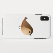 Coques Case-Mate iPhone Dessin animé d'oiseau moineau (Dos (Horizontal))