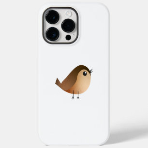 Coque Pour Pour iPhone 14 Pro Max Dessin animé d'oiseau moineau mignon 