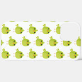 Coques Case-Mate iPhone Dessin animé d'oiseau vert   (Retour (horizontal))