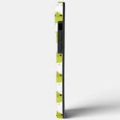 Coques Case-Mate iPhone Dessin animé d'oiseau vert (Verso / Gauche)
