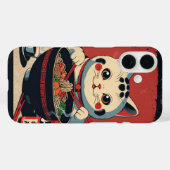 Coques Case-Mate iPhone dessin animé maneki-neko cat (Verso (horizontal))