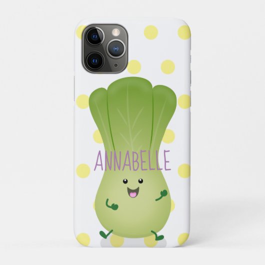 Coques Case-Mate iPhone dessin animé mignon de bok choy (Dos)