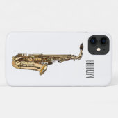 Coques Case-Mate iPhone dessin animé saxophone (Dos (Horizontal))