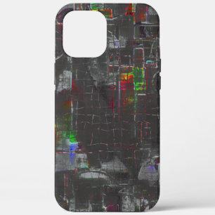 Case-Mate iPhone Case Dessin coloré Abstrait dans la nuit noire sous le 