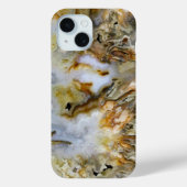 Coques Case-Mate iPhone Dessin d'agate à panache de cimetière (Verso)