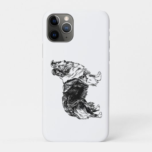 Coques Case-Mate iPhone Dessin de Berger des Shetland (Dos)