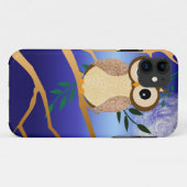 Coques Case-Mate iPhone Dessin de cheveu de minuit (Dos (Horizontal))